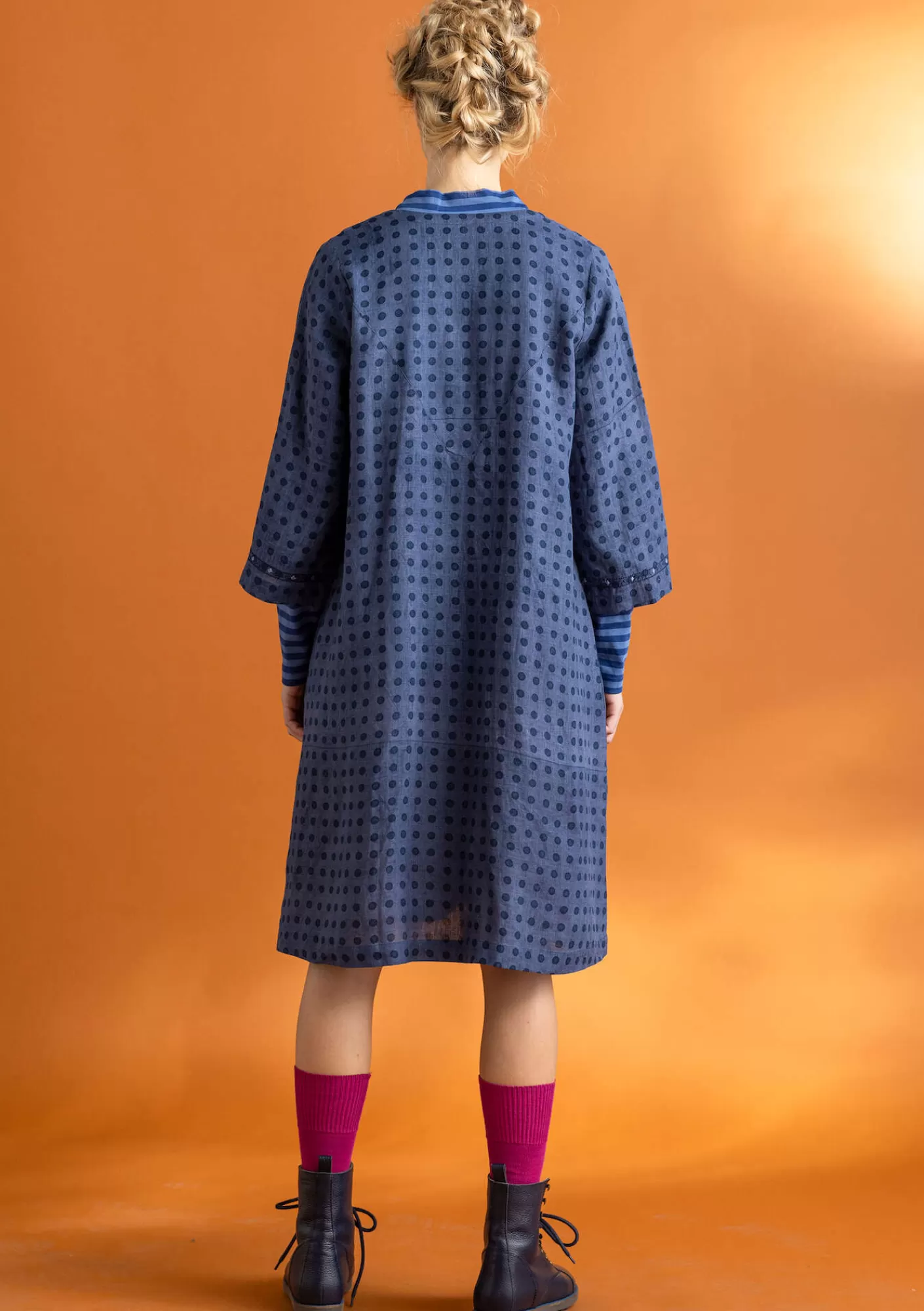 Gudrun Sjödén Kangasmekko ”Asta” pellavaa- Mekot