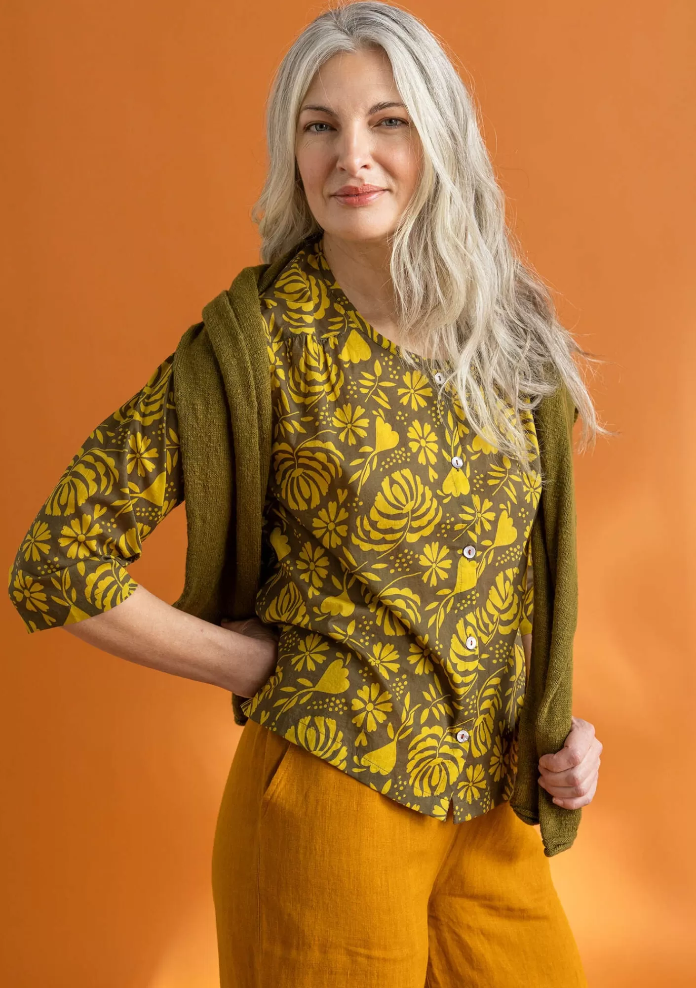 Gudrun Sjödén Kangaspusero ”Hedda” ekopuuvillaa- Paidat