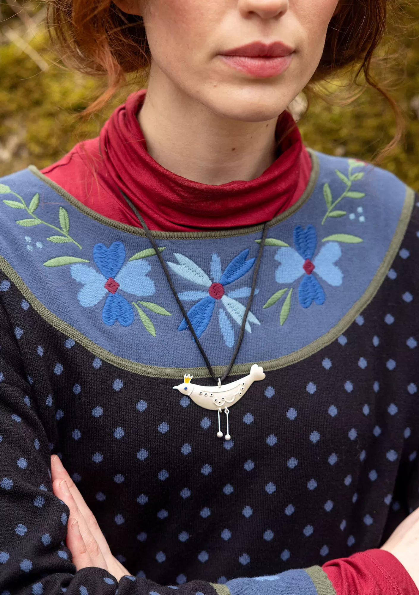 Gudrun Sjödén Neulepusero "Maria" ekologista ja kierrätettyä puuvillaa- Topit & Puserot