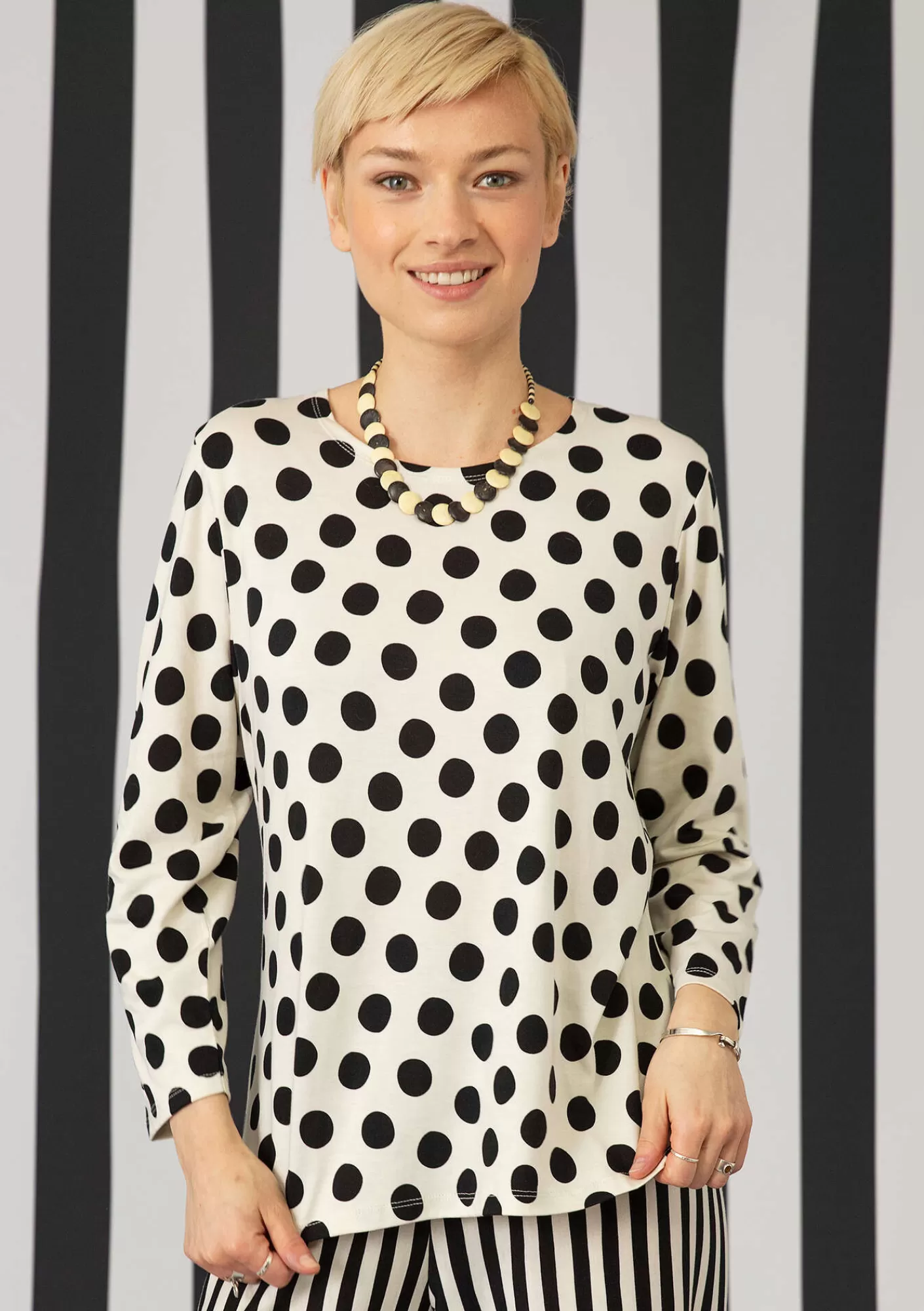 Gudrun Sjödén Pusero "Mika" ekopuuvillaa ja modaalia- Topit & Puserot